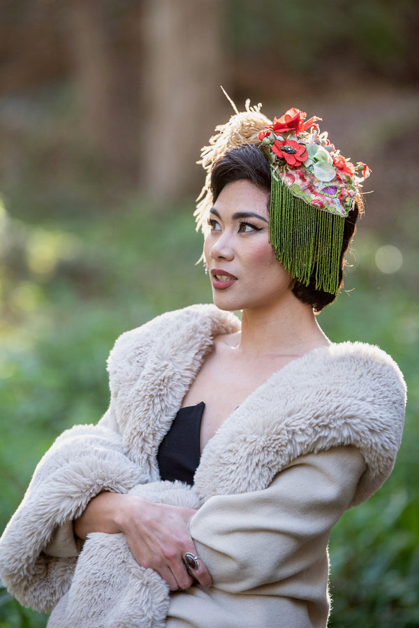 Hair Clip. 1920s’ Era Flapper Fairy Fascinator by The House of Kat Swank. Ready to ship